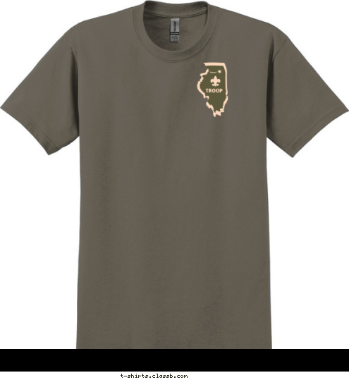 TROOP 123 Geneva T-shirt Design 