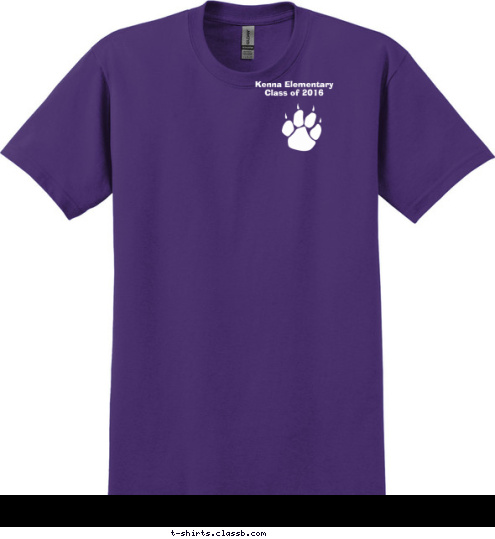 Your text here! Kenna Elementary
Class of 2016 T-shirt Design 