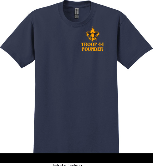 FOUNDER ST. AUGUSTINE, FL TROOP 44 TROOP 44 Prepared. For Life. T-shirt Design 