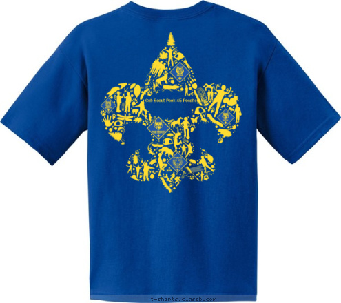 Cub Scout Pack 45 Pocahontas, AR Cub Scout Pack 45  Pocahontas, AR T-shirt Design 