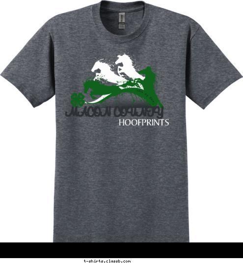 MACON COUNTY Learn by doing. MACON COUNTY HOOFPRINTS T-shirt Design 