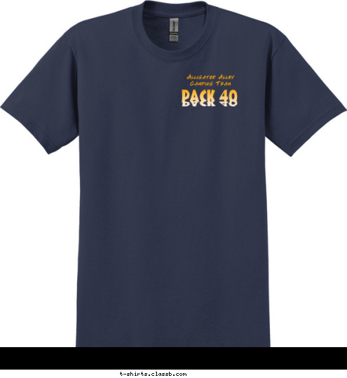 PACK 40 Alligator Alley
Camping Team PACK 40 Boyline
LA CUB SCOUT PACK 40 T-shirt Design 