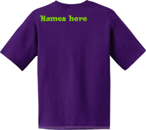 Names here Greensboro, NC Troop 2743 T-shirt Design 