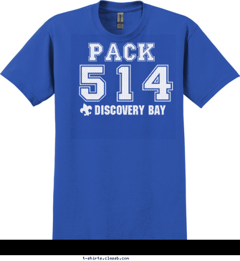 DISCOVERY BAY 514 PACK T-shirt Design 