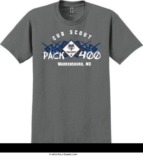 Trustworthy, Loyal, Helpful, Friendly, Courteous, Kind, Obedient, Cheerful, Thrifty, Brave, Clean, Reverent PACK A SCOUT IS......
 400 PACK 400 Warrensburg, MO Warrensburg, MO CUB SCOUT T-shirt Design 