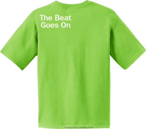 CRES 2016 Music Is 
Always There The Beat
Goes On T-shirt Design 