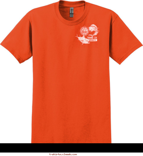 HICKORY, NC FLORIDA SEA BASE 2016 TROOP 231 HICKORY, NC TROOP 231 FLORIDA SEA BASE 2016 HICKORY, NC TROOP 231 T-shirt Design 