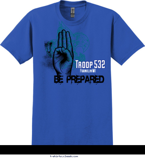 Franklin WI Troop 532 T-shirt Design 