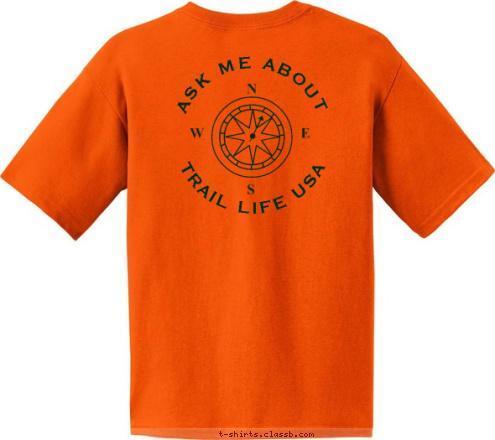 WALK WORTHY PLEASE ASK ME ABOUT TRAIL LIFE  WALK WORTHY TRAIL LIFE USA TRAIL LIFE USA ASK ME ABOUT CUTLER BAY, FL TROOP FL-0023 T-shirt Design 