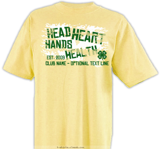 The 4 H's Shirt T-shirt Design