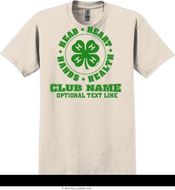 4-H Club Design » SP2353 4-H Motto Shirt