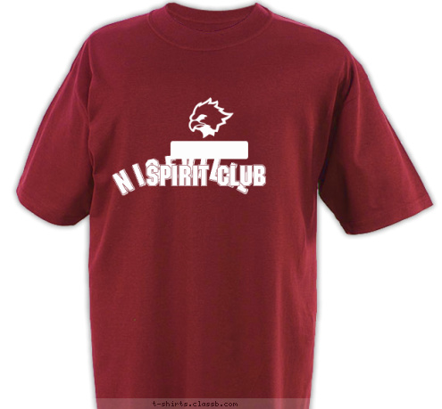 Spirit Club 08-09 NICEVILLE T-shirt Design 