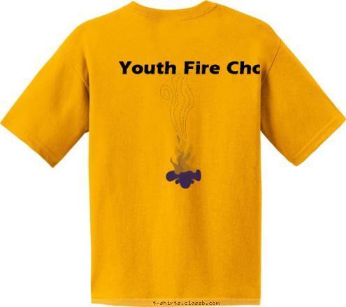 Sierra Church Decision Time Church Youth Fire Choir T-shirt Design 