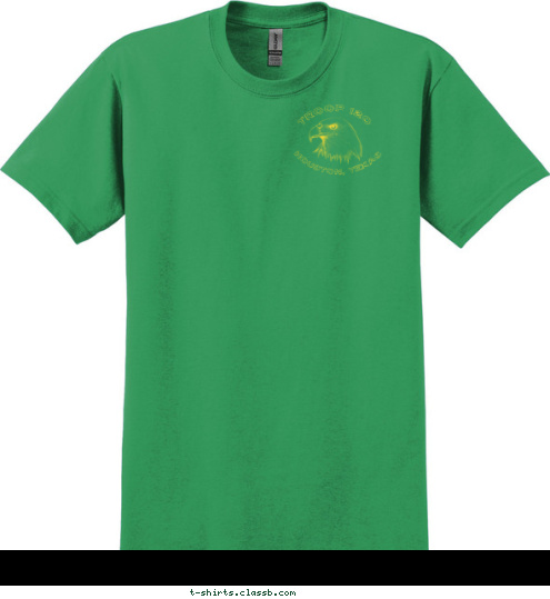 2016 Maine High 
Adventure Houston, Texas Troop 120 T-shirt Design 