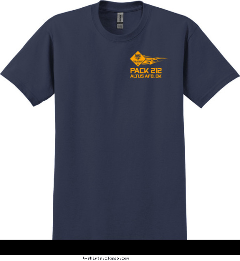 ALTUS AFB, OK PACK 212 ALTUS AFB, OK PACK 212 CUB SCOUT T-shirt Design 