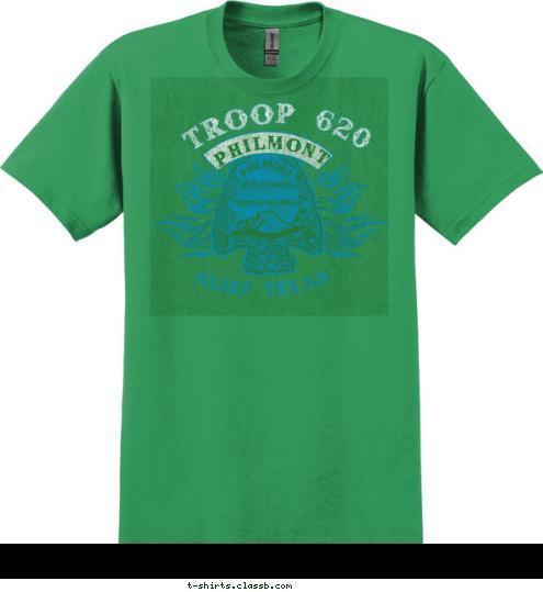 TROOP 620 Alief Texas PHILMONT T-shirt Design 