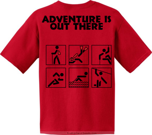 540 Adventure is out there
 Venture Crew T-shirt Design 