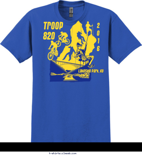 New Text 2
0
1
6 Lakeside Park, KY TROOP
820 T-shirt Design 