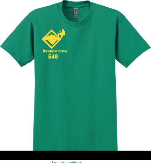 540 Lead the Adventure Venture Crew T-shirt Design 