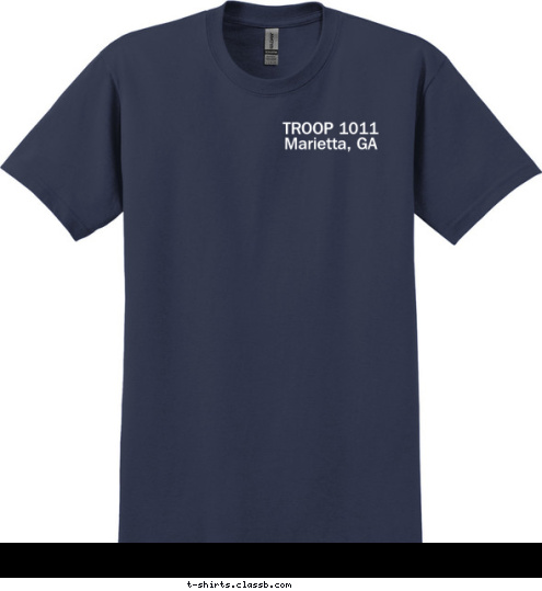 TROOP 1011
Marietta, GA 16 20 FLORIDA TROOP 1011 T-shirt Design 