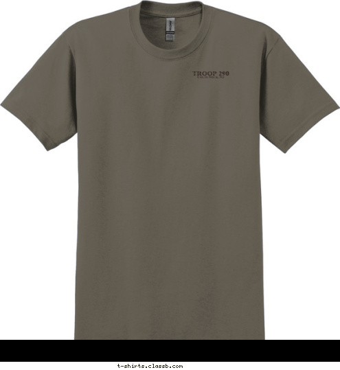 To do my duty to God and my country
and to obey the Scout Law;
To help other people at all times;
To keep myself physically strong,
mentally awake and morally straight. TROOP 290 Colts Neck, NJ T-shirt Design 