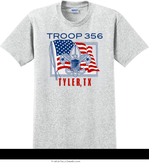 TROOP 356 T Y L E R, T X T-shirt Design 