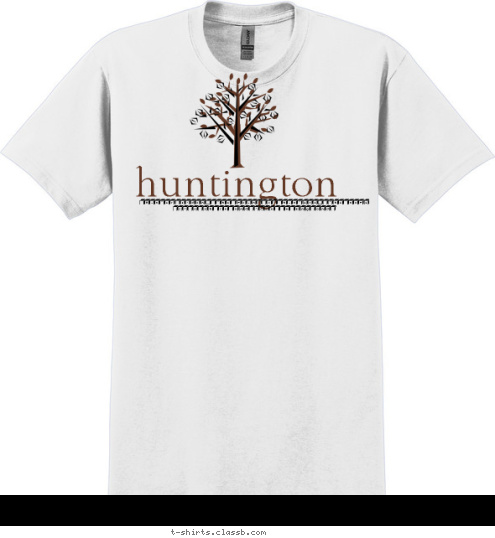 Hunter's-don, the mount of hunters; the name of a shire and town in England. huntington T-shirt Design 