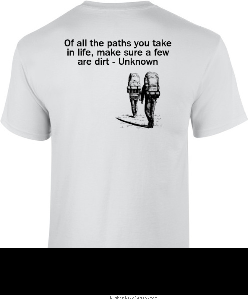 Your text here! 2016 High Adventure Of all the paths you take in life, make sure a few are dirt - Unknown Troop 599
Merrill, WI Isle Royale 2016
High Adventure T-shirt Design 