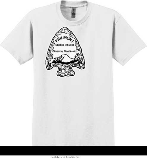 ANYTOWN, USA PHILMONT TROOP 123 T-shirt Design 