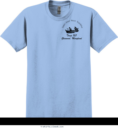 Troop 757 - Glenwood, MD
61 miles of canoeing and camping
on the pristine Upper James River July
2016 James River, VA Troop 757
Glenwood, Maryland James River Canoe Expedition James River, VA Canoe Expedition Canoe Expedition T-shirt Design 