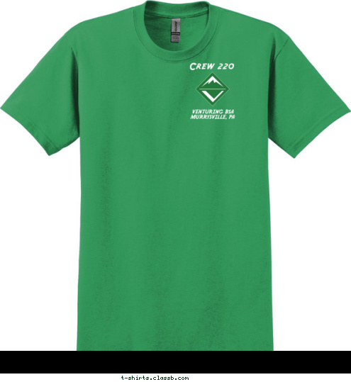 VENTURING BSA
MURRYSVILLE, PA Crew 220 Camp Conestoga 220 CREW BSA VENTURE T-shirt Design 