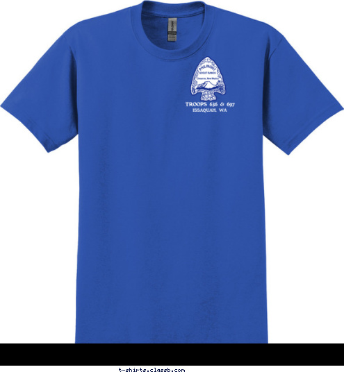 Itinerary 20
76 Miles ISSAQUAH, WA TROOPS 636 & 697 Issaquah, WA TROOP 636 & 697 2016 T-shirt Design 