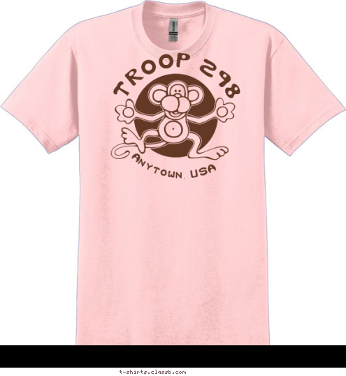 Anytown, USA TROOP 298 T-shirt Design 