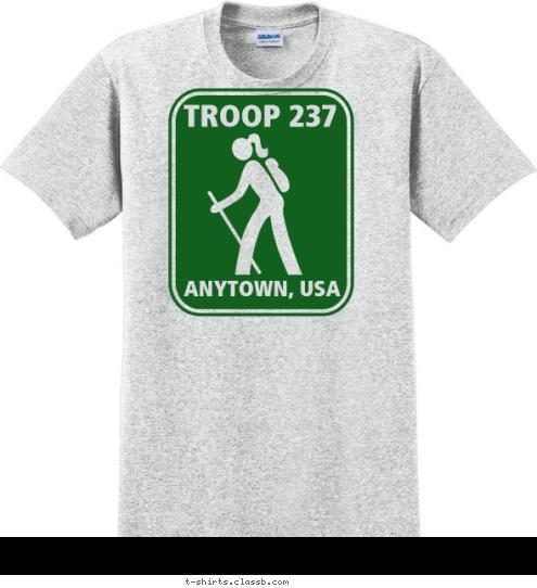 ANYTOWN, USA TROOP 237 T-shirt Design 