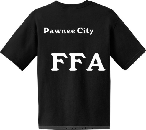 FFA Pawnee City T-shirt Design 