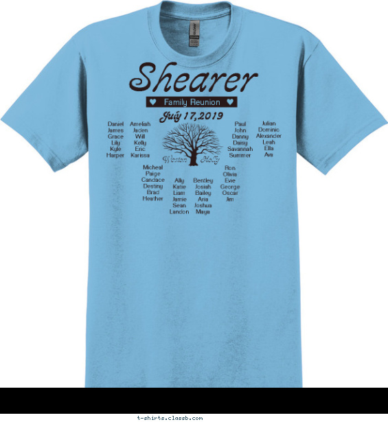 Winter Tree T-shirt Design