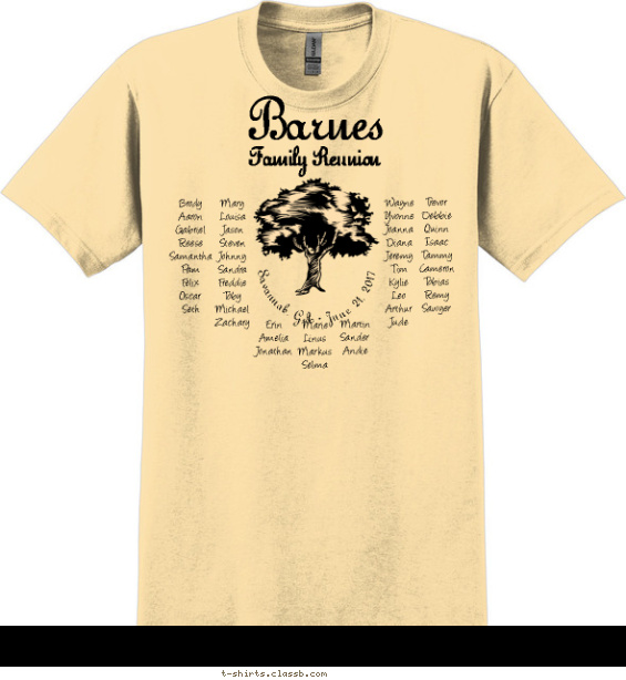 Watercolor tree T-shirt Design