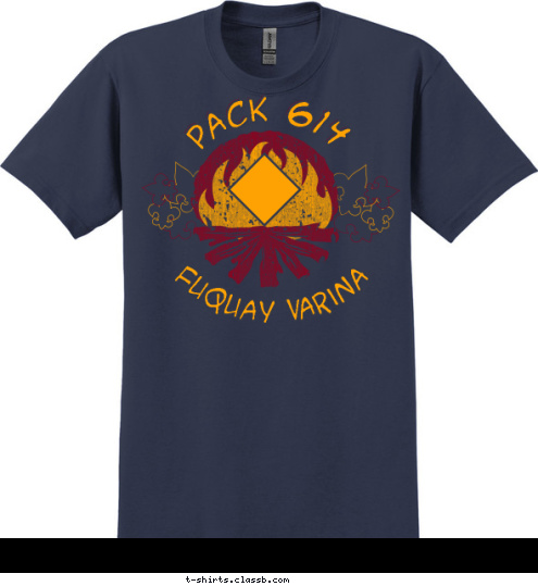 PACK 614 Fuquay Varina T-shirt Design 