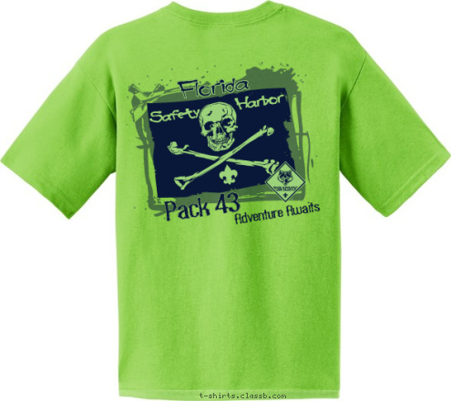 Florida Harbor                      Safety                       Pack 43 Adventure Awaits 19                  51 T-shirt Design 
