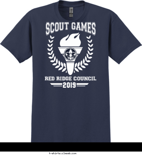 Your text here! 2016 RED RIDGE COUNCIL T-shirt Design SP6607