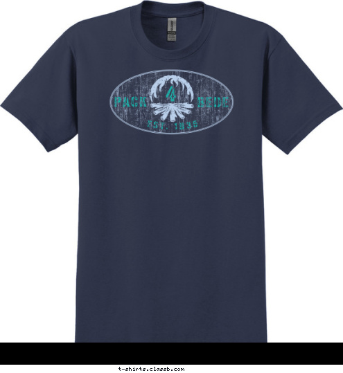 PACK 4 BEDE EST. 1935 CUB SCOUT PACK 4 READY TO EXPLORE ! T-shirt Design 2016 - Pack 4 T-Shirt - Option A (Navy D-)