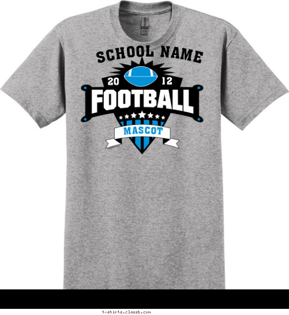 Football Shirt T-shirt Design