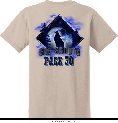 PACK 30 T-shirt Design 