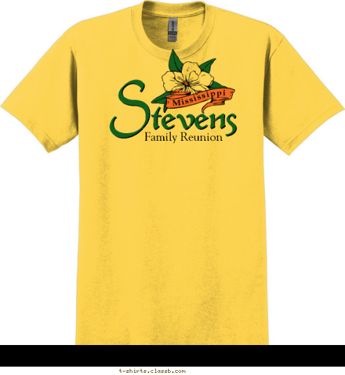 Stevens Family Reunion Stevens T-shirt Design SP195