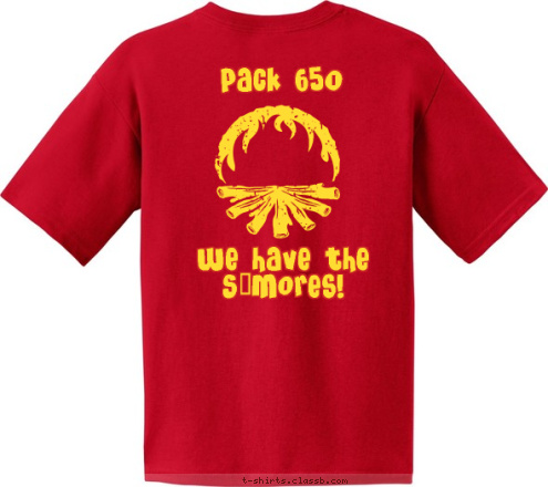 Pack 650 Come camp with us! Peachtree Corners, GA Pack 650 Pack 650 T-shirt Design 