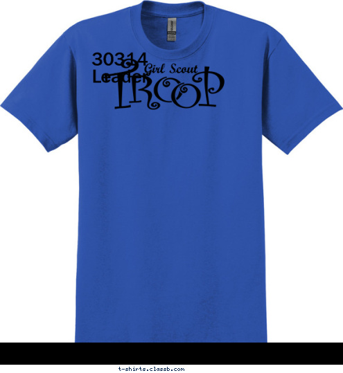 New Text Leader 30314 Leader 



Troop 30314 Randolph/Northfield
Vermont 30314
Leader Girl Scout T-shirt Design 