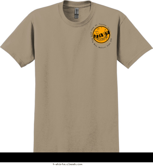 New Text Anytown, USA Doing More Outdoors Since 1978 Doing More, Outdoors, Since 1978 Pack 54 Pack 54 Cub Scout Pack 54, Fluvanna County, Virginia 54 T-shirt Design P54 Fluco 2