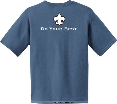 Do Your Best Jenks, Oklahoma PACK 385 2016-2017 CUB SCOUT T-shirt Design 