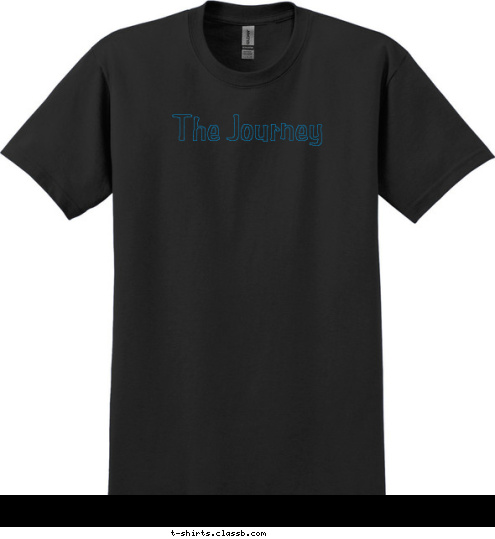 BEGUN!! just has only The Journey T-shirt Design 