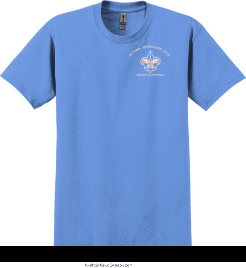 TROOP 342 AUTUMN ADVENTURE 2016 STATESBORO, GA PHILMONT 2017 Scout Reservation T-shirt Design 